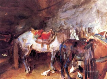 Arab Stable John Singer Sargent Oil Paintings